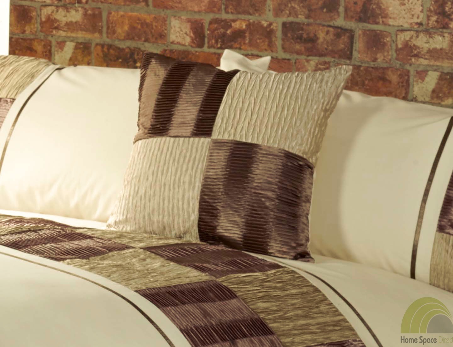 Chocolate Brown Quilt Duvet Cover 4 sizes OR Throw OR Cushion Cover OR
