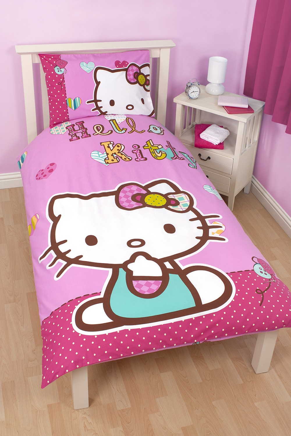 Girls Kids Childrens Character Single and Double Duvet Cover Bedding