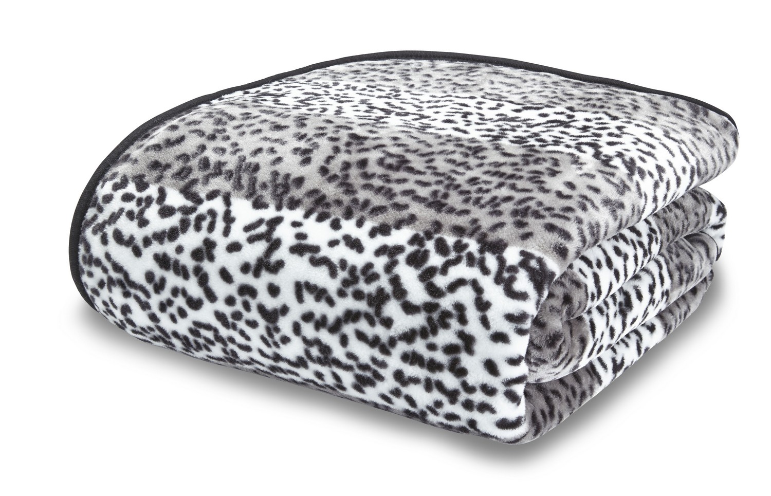Faux Fur Animal Print Throws Blankets Raschel Warm Soft Catherine